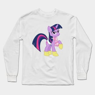 Winter Wrap Up Twilight Sparkle Long Sleeve T-Shirt